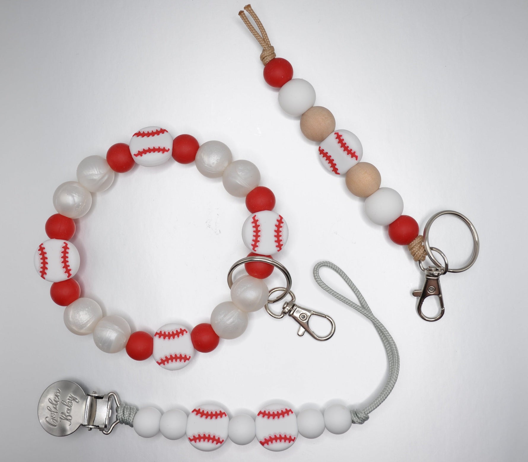 Mommy and Me Bundle // Baseball Pearl