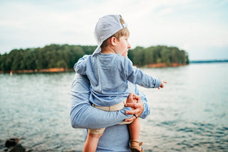 Kid's Bamboo Heathered Long Sleeve Tee - By Baano