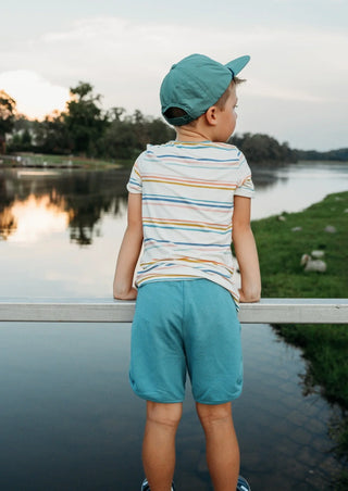 Kid's Coastal Stripe Set - By Baano