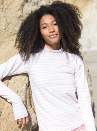 Women's Pullover Raglan - Summer Breeze Stripe
