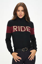 "RIDE" Performance Turtleneck