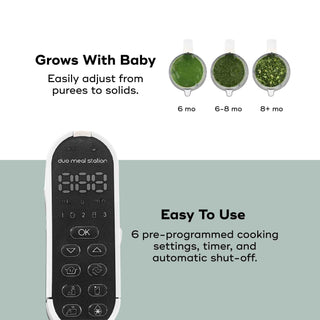 Duo Meal Station Baby Food Maker