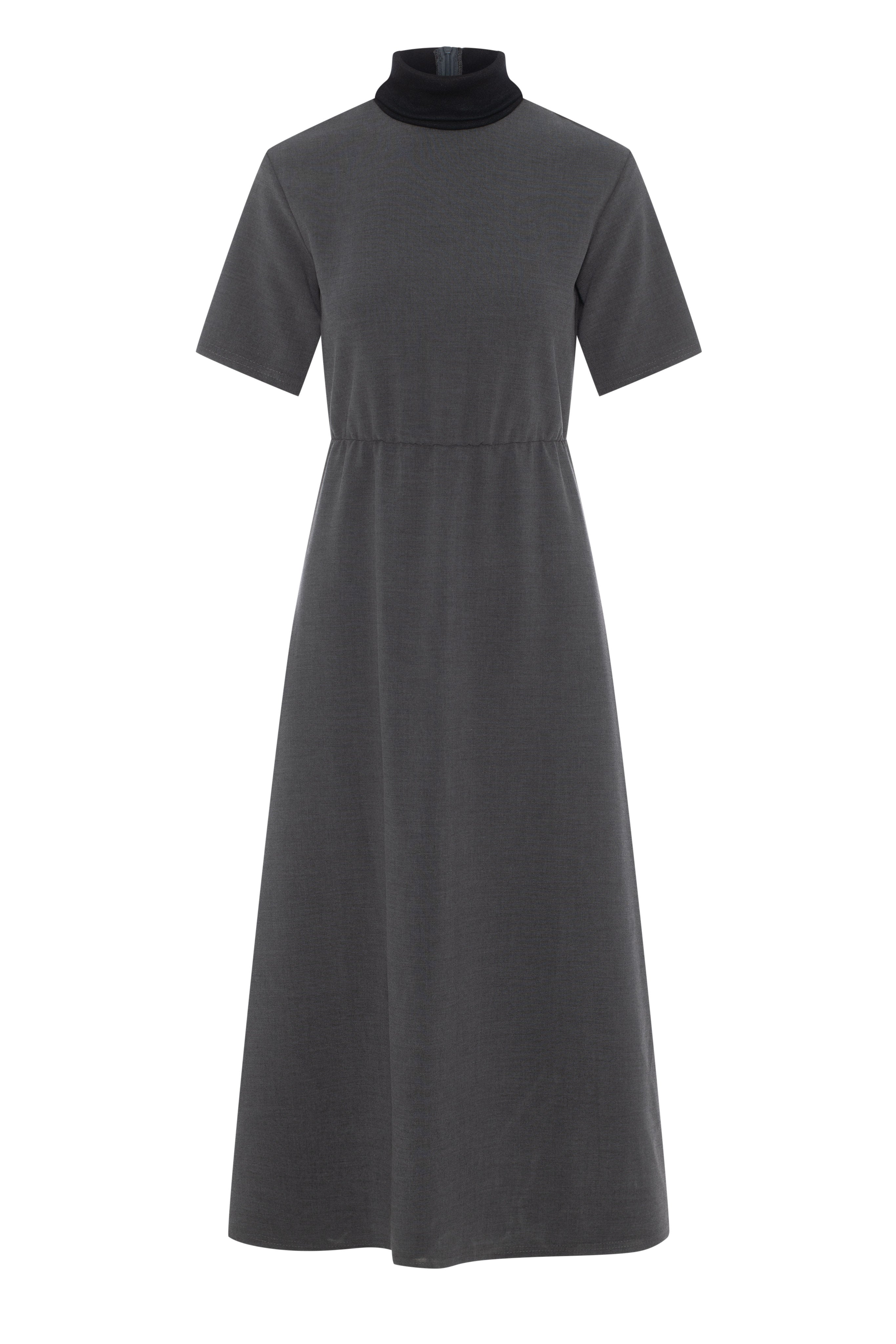 Midi Mock Kneck Dress