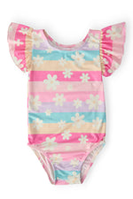 Daisy Dreams S/S Flutter Sleeve Leotard