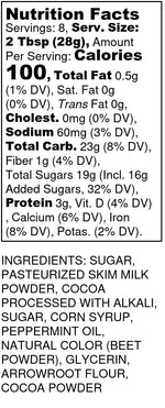 Dark Chocolate Peppermint Hot Cocoa Old Town Spice Shop