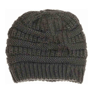Kids Solid Classic C.C Beanie Tail