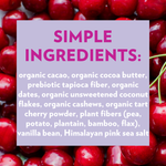 Dark Chocolate Cherry Coconut Cashew Butter Hearts (3 Bags)