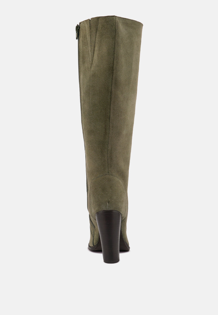 Street-Slay Antique Heeled Calf Boot