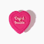 Dead Inside Heart Candle