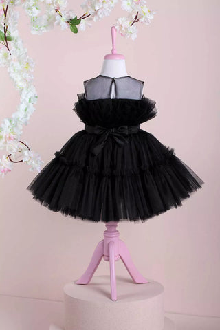 Diana Black Party Dress