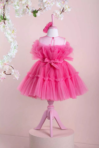 Diana Pink Party Dress