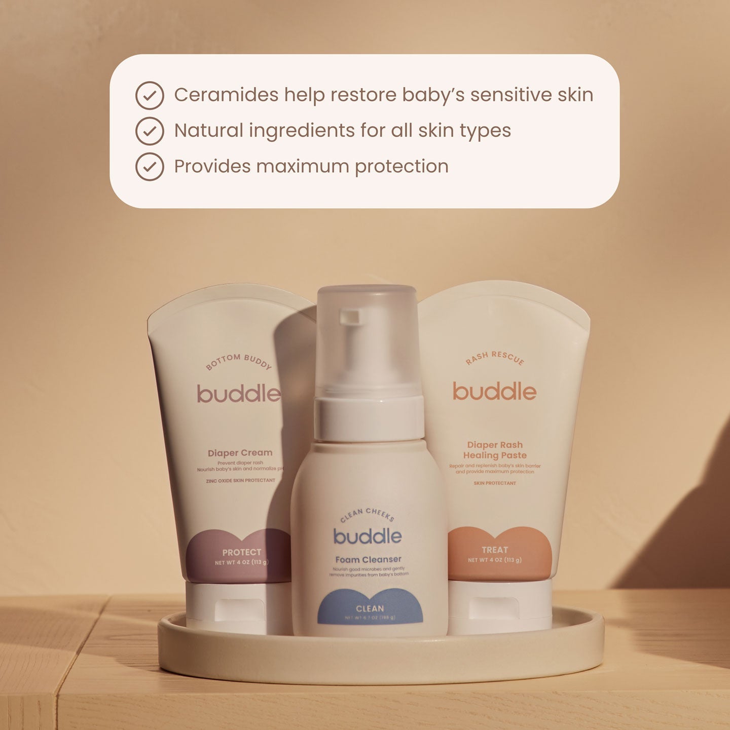 The Buddle Diaper Skincare System - By Baano