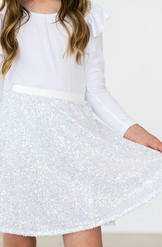 SALE Disco Sequin Twirl Skort - By Baano