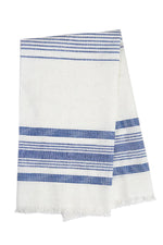 White &amp; Blue Kitchen Towel