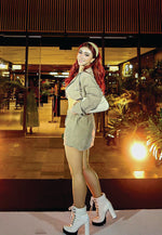 Stopper Cushion Collared Lace Up Boots