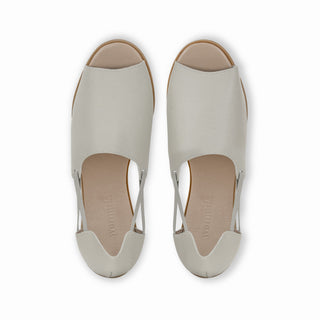 Dove Gray Peep Toes