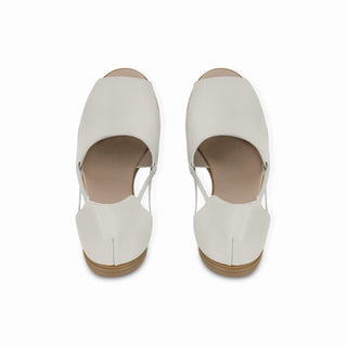 Dove Gray Peep Toes