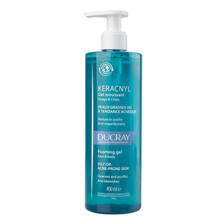 Ducray Keracnyl Wash Gel 400 ml - By Baano