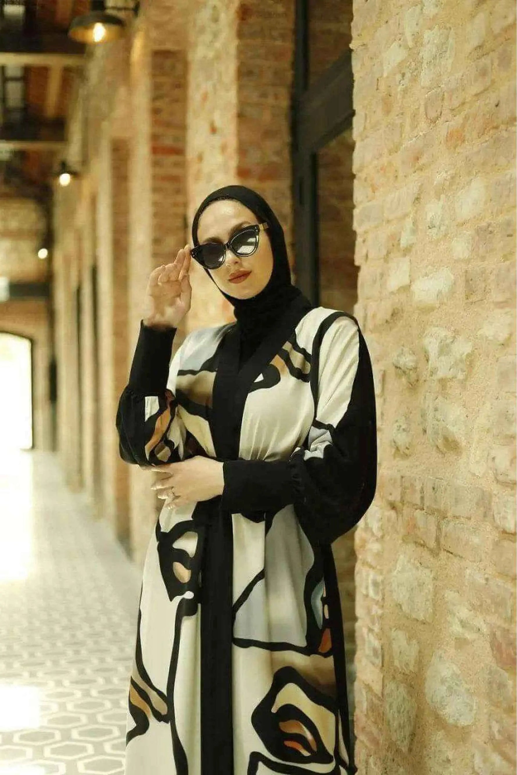 Dunni Open Front Kimono - Glamourous Grace