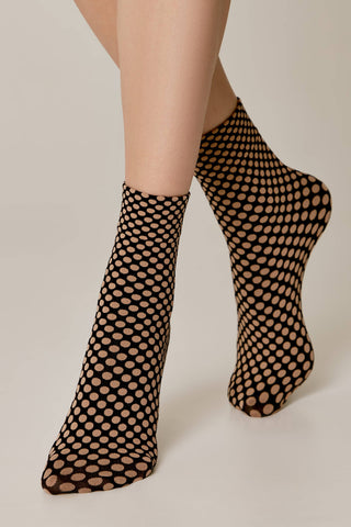 Socks Conte Fantasy - Polka Dot - By Baano