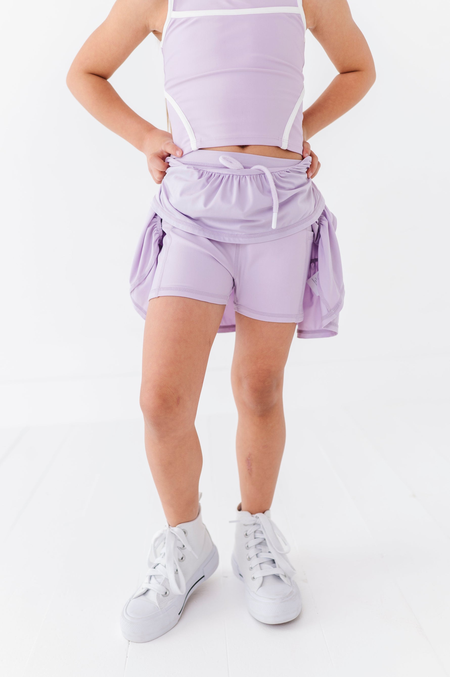 Very Violet | 2-tiered Skort - By Baano