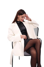 Astoria Midi Cashmere Wool Blend Coat