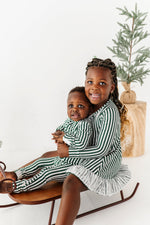 Green Stripes | NIGHTGOWN - By Baano