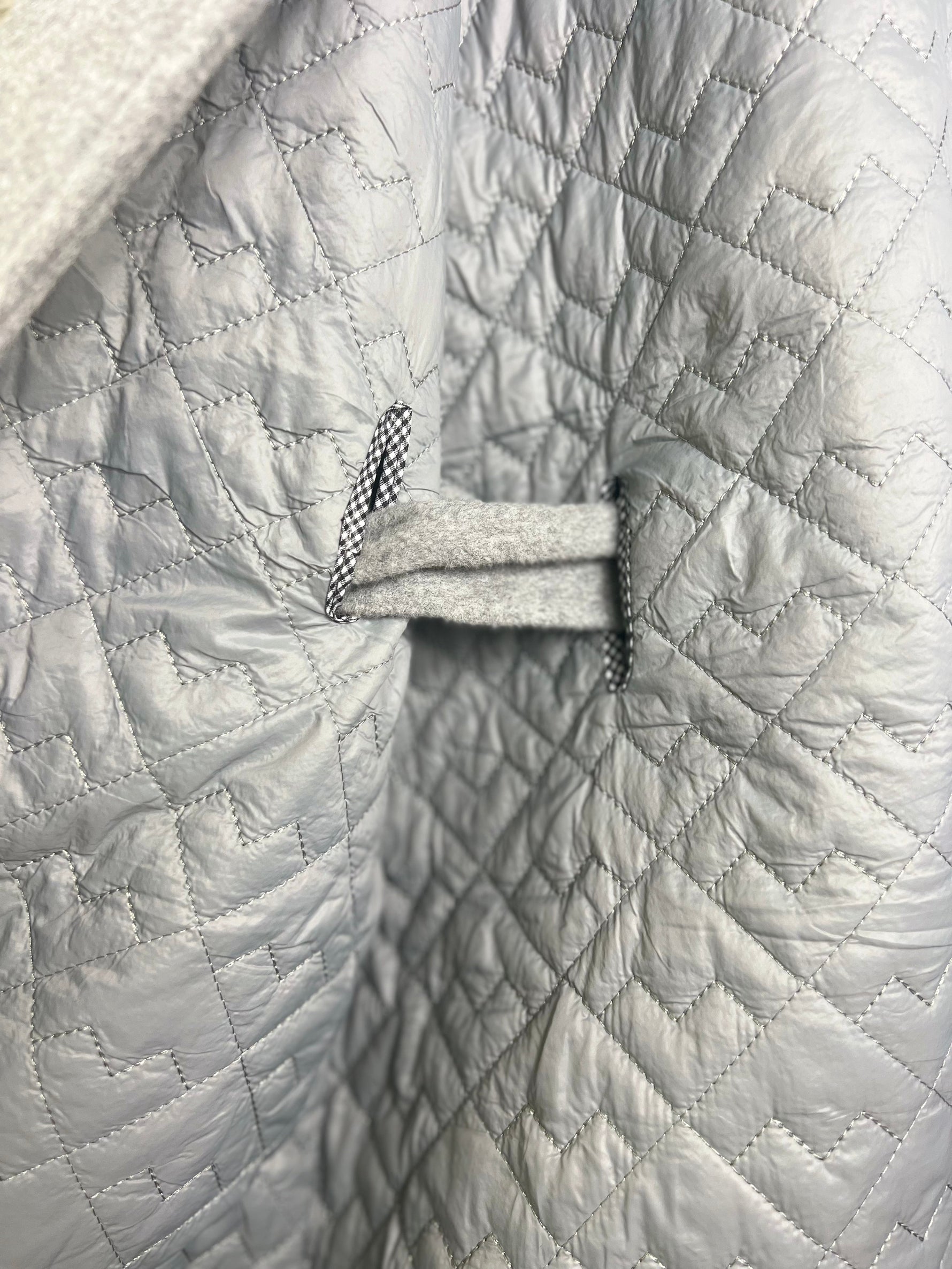 Genuine Scandinavian Mink Fur Virgin Wool Coat - By Baano