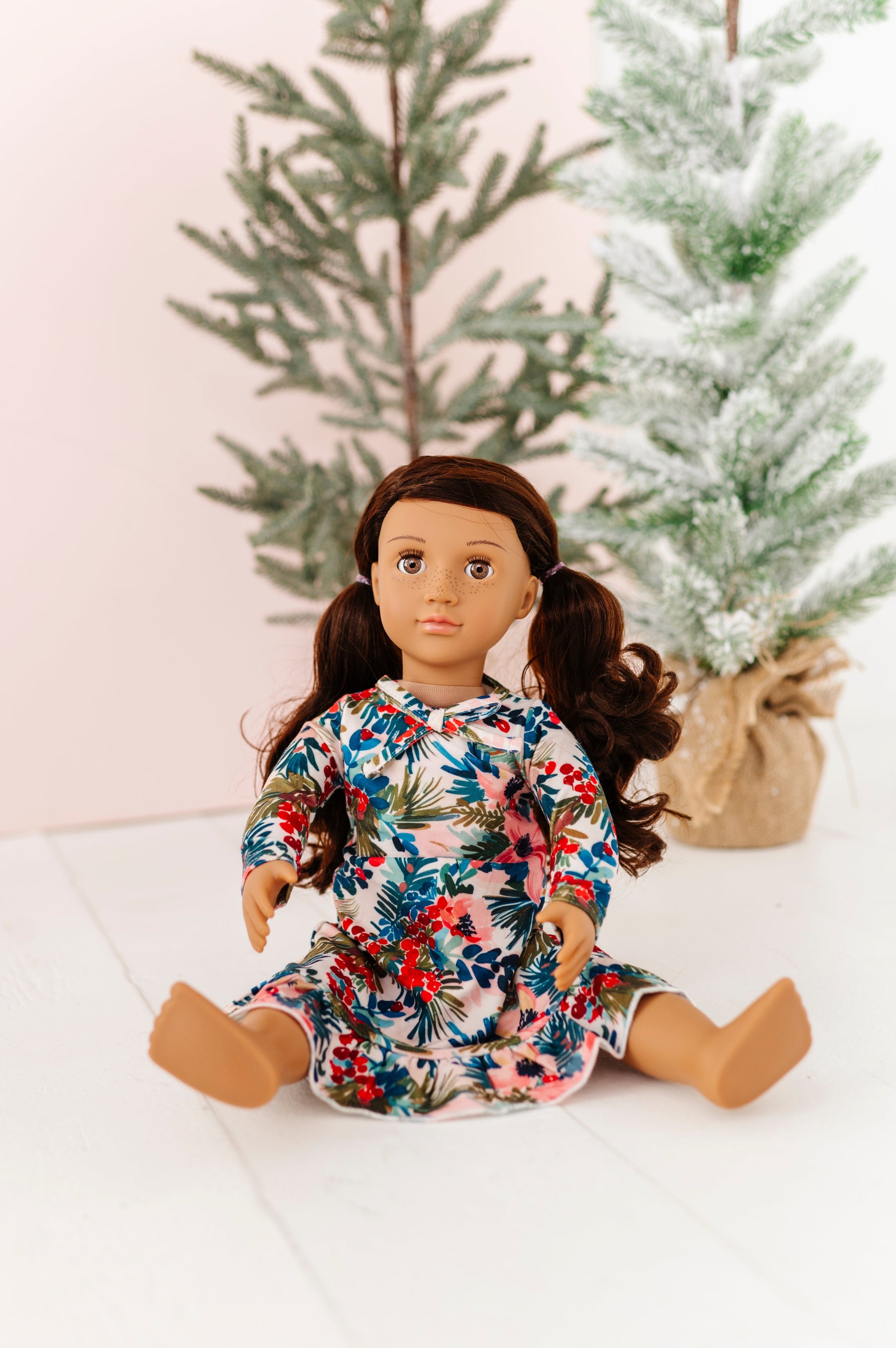 Holly Floral | DOLL DRESS - By Baano