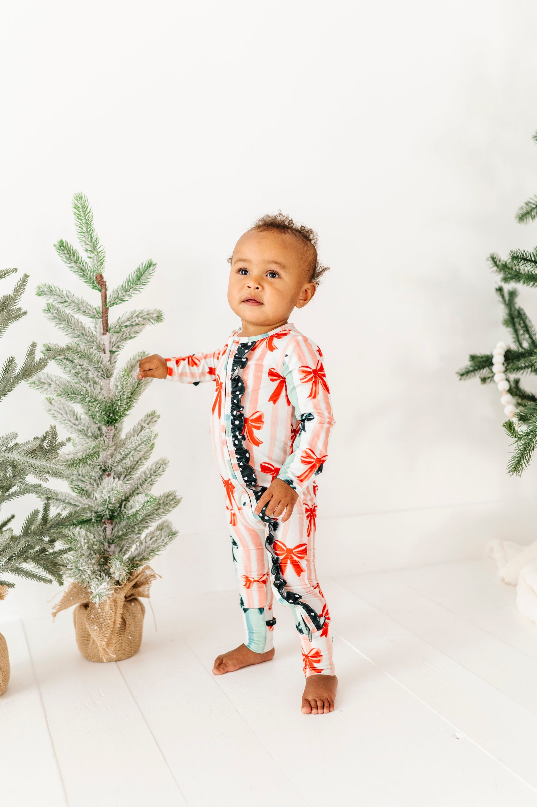 Bows | ZIP ROMPER - By Baano