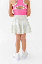 Hint of Mint | 2-tiered Skort - By Baano