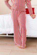 Red Stripes | GIRLS WIDE-LEG SET - By Baano
