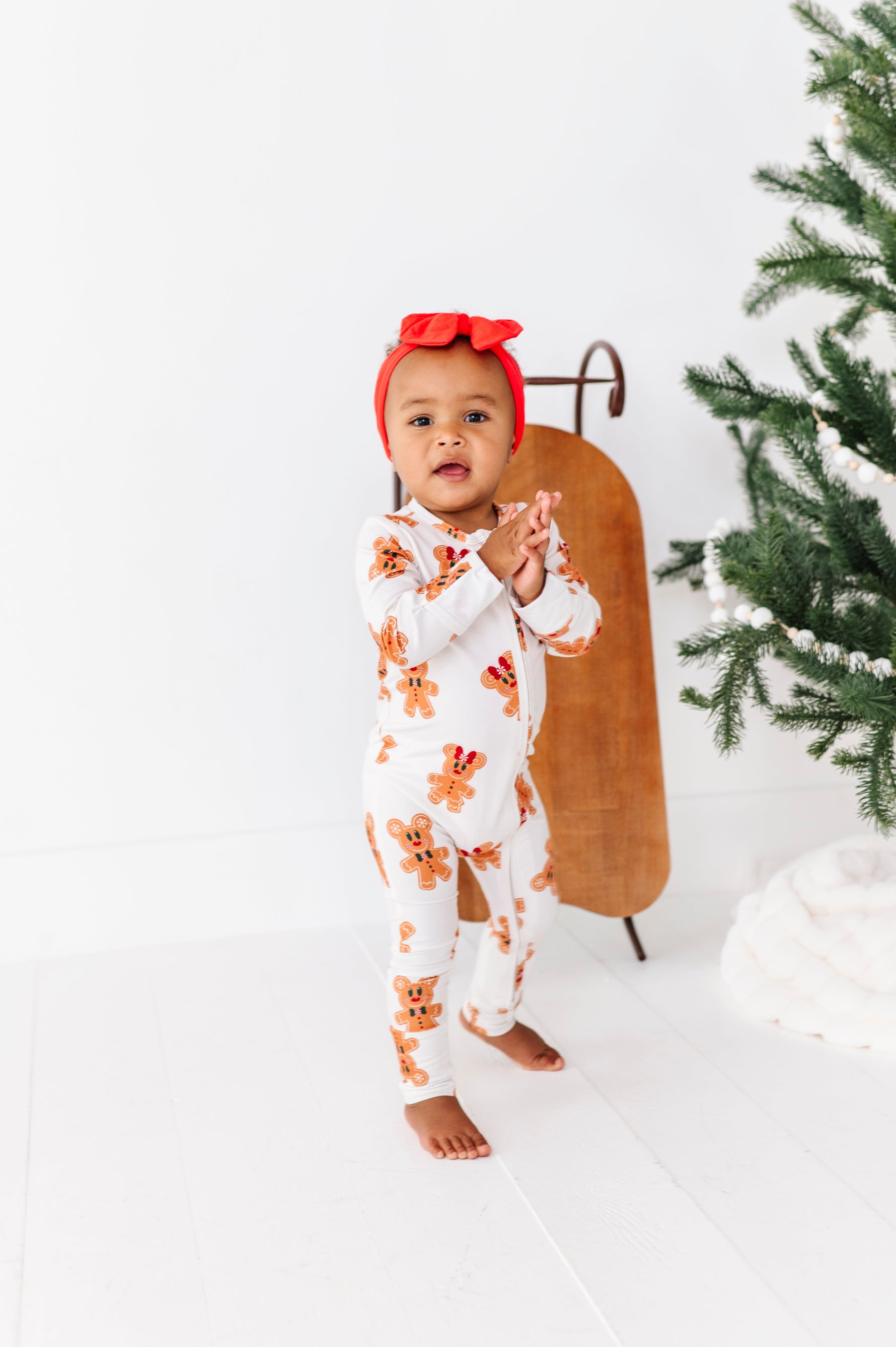 Magical Gingerbread | ZIP ROMPER - By Baano