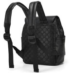 Compass 10L Vegan Leather Monogram Mini Backpack Travellty