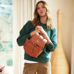 Compass 10L Vegan Leather Monogram Mini Backpack