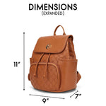 Compass 10L Vegan Leather Monogram Mini Backpack