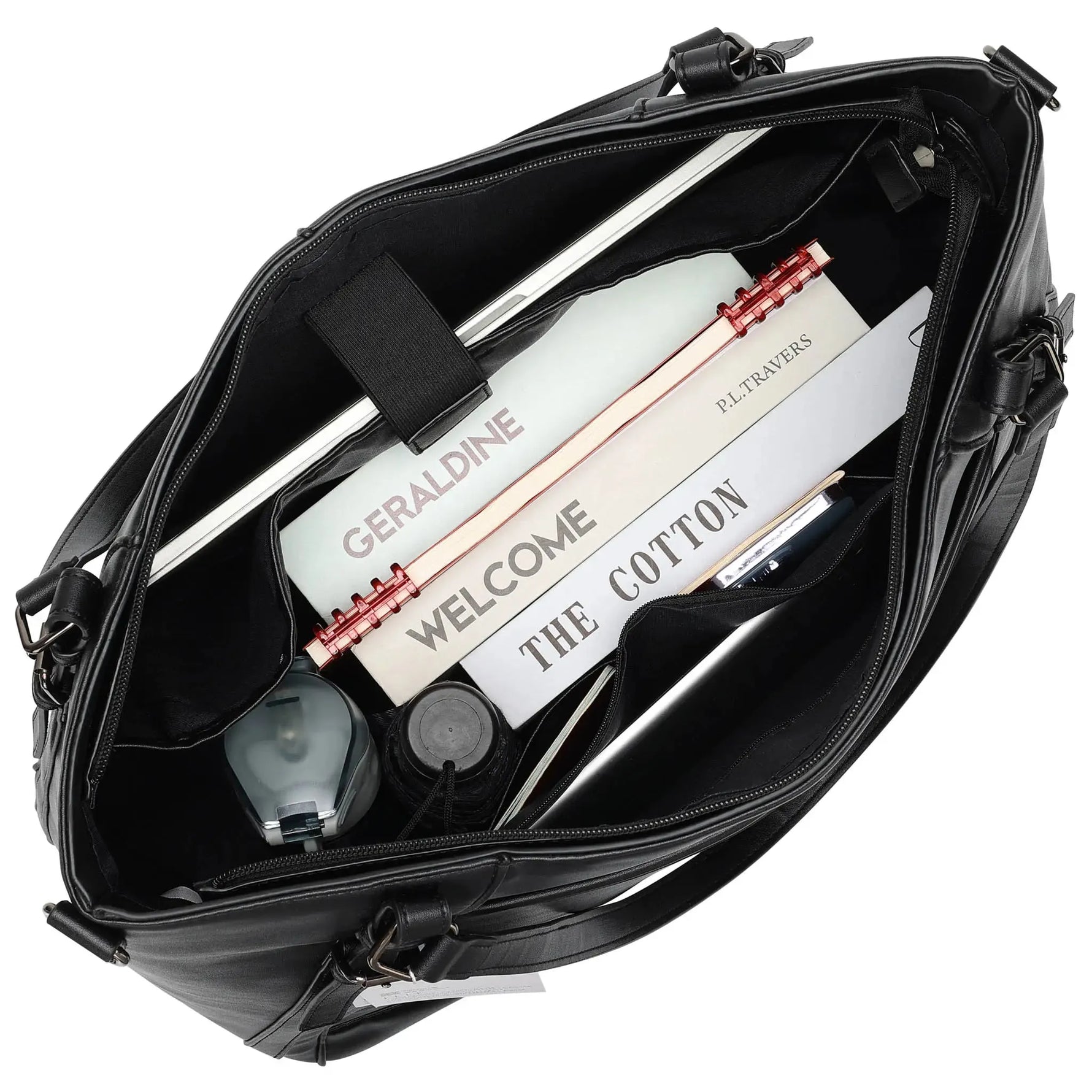 Leisure Luxe 33L Vegan Leather Weekender Tote Bag - By Baano