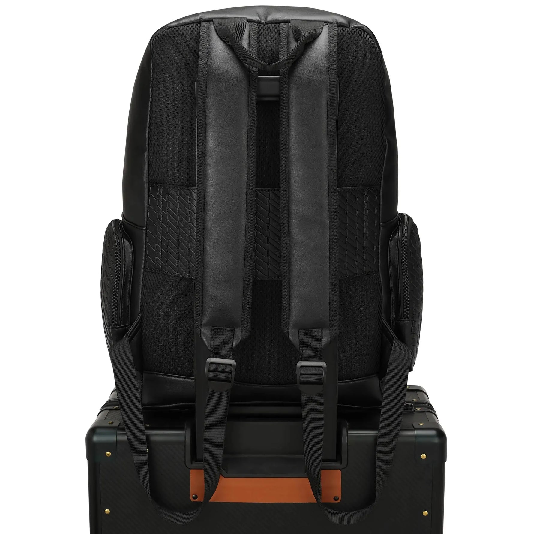 Leisure Luxe 27L Vegan Leather Backpack - By Baano