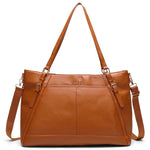 Leisure Luxe 33L Vegan Leather Weekender Tote Bag - By Baano