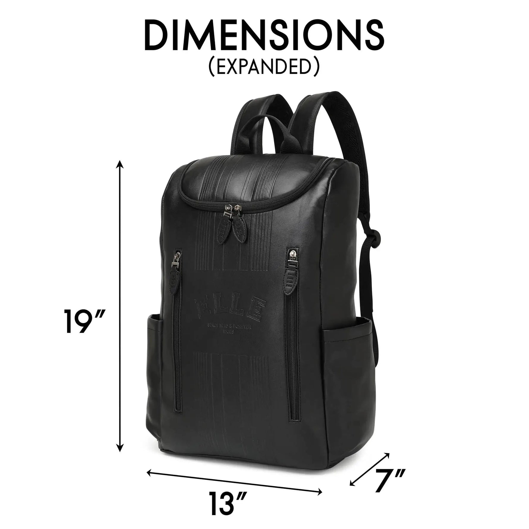 Roamer 22L Vegan Leather Backpack Travellty