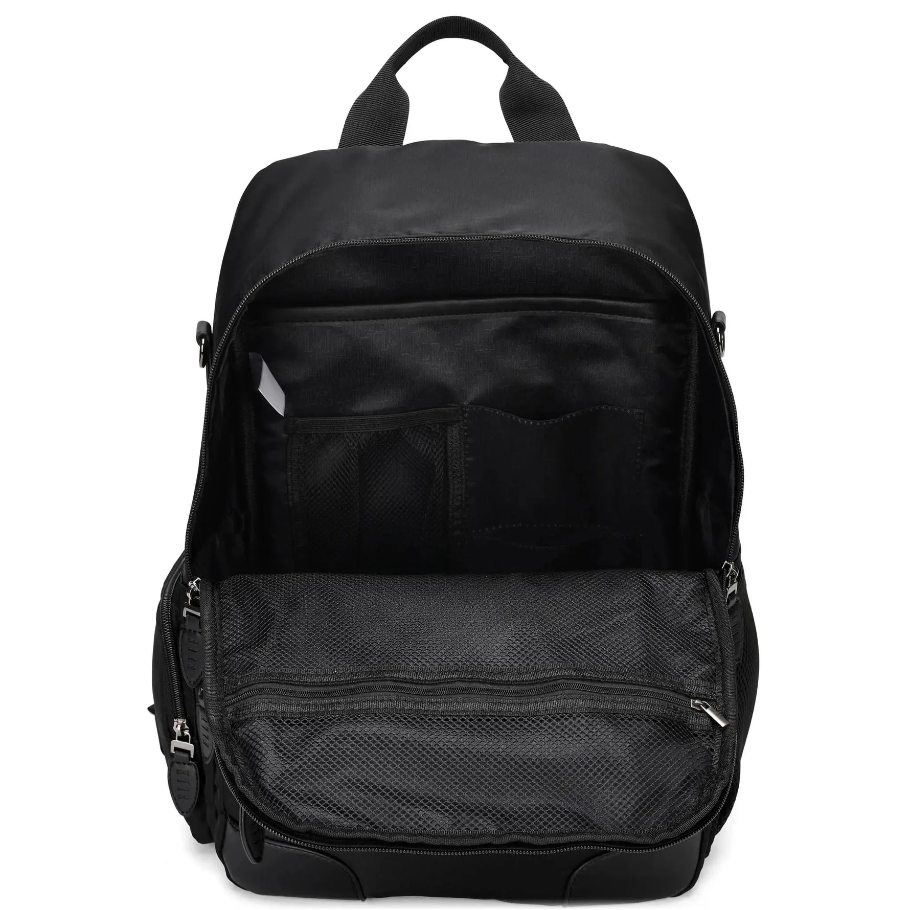 Voyage 20L Twill and Vegan Leather Backpack - By Baano