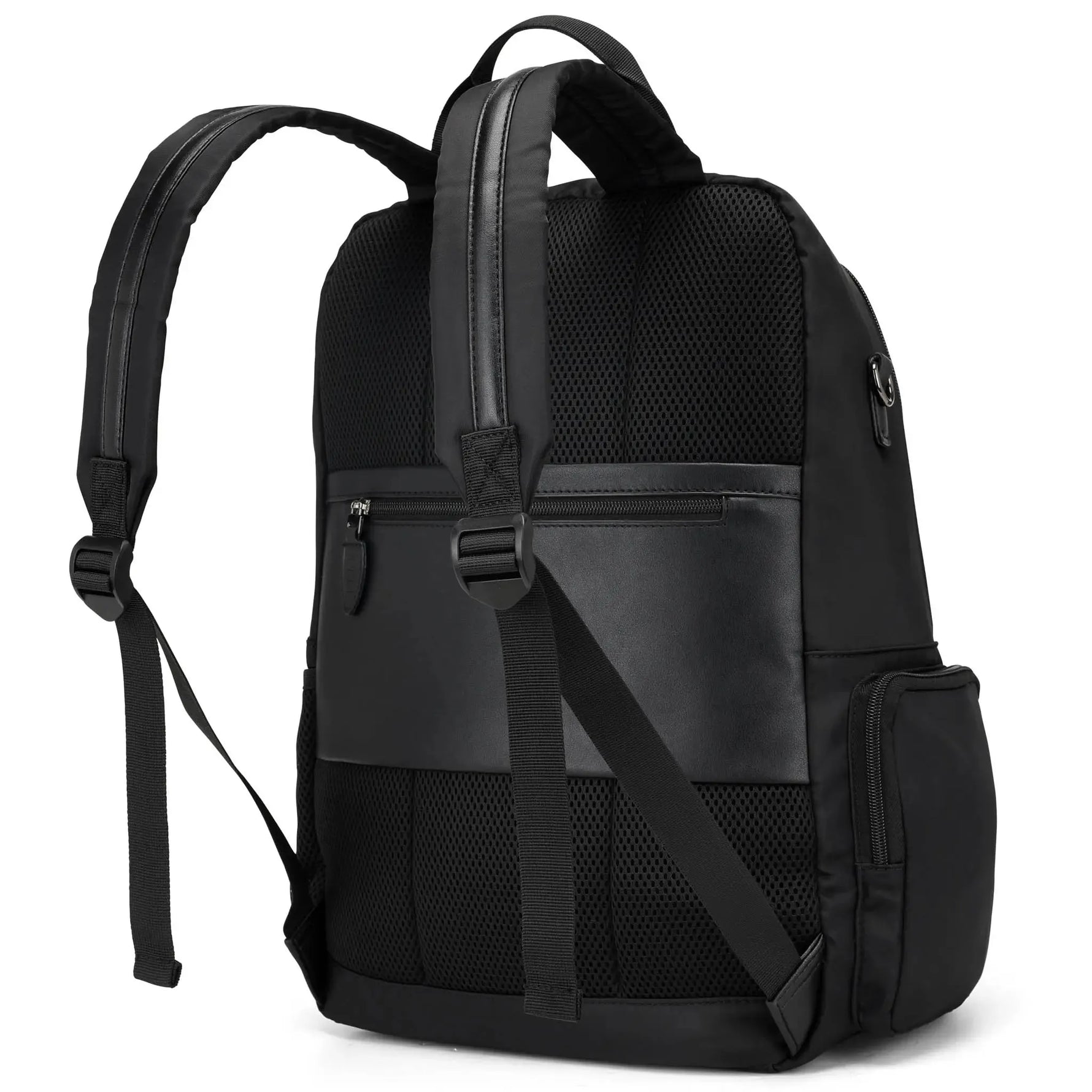 Voyage 20L Twill and Vegan Leather Backpack - By Baano
