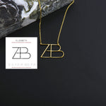 Elizabeth Name Logo Necklace