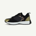 BASTILLE: RETRO RUNNER - BLACK/ANIMAL PRINT - By Baano