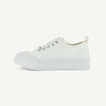 COURT ROYALE: VULCANIZED COURT SHOE - WHITE - By Baano