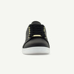 VOLTAIRE: QUILTED COURT SHOE - BLACK - By Baano