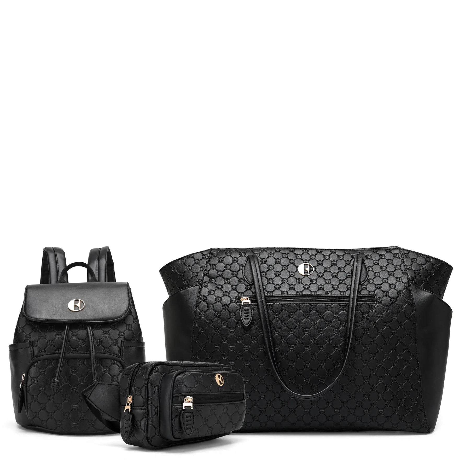 Compass 3 Piece Weekender, Backpack & Crossbody Set Travellty