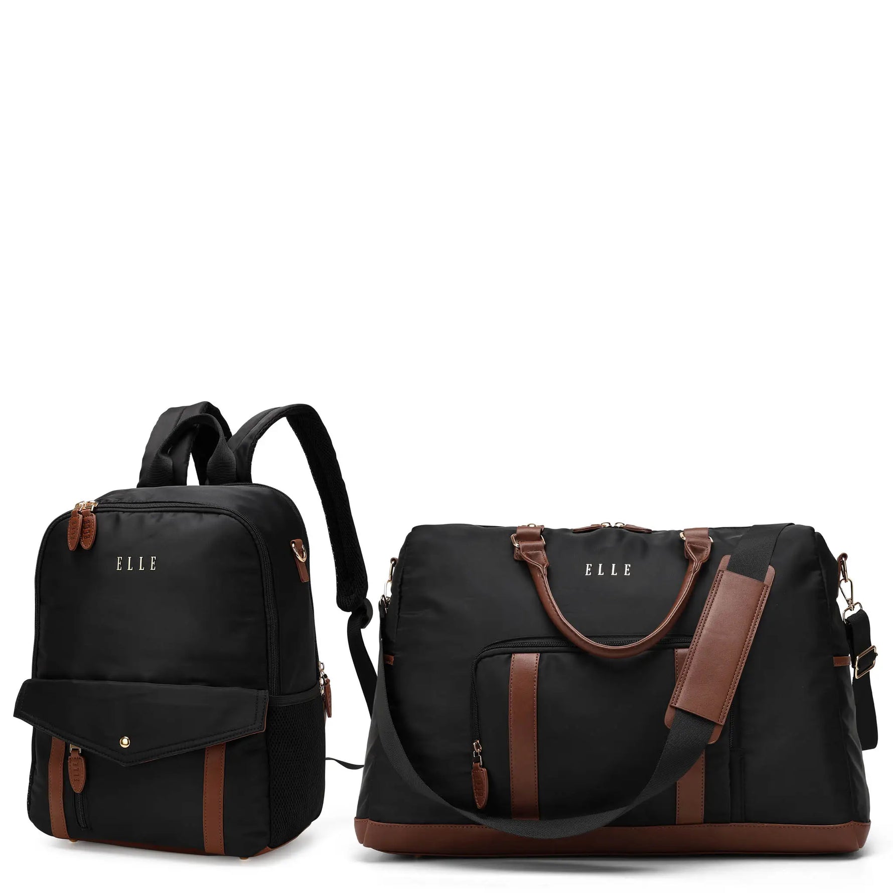 Luxe Journey 2 Piece Weekender & Backpack Set - By Baano