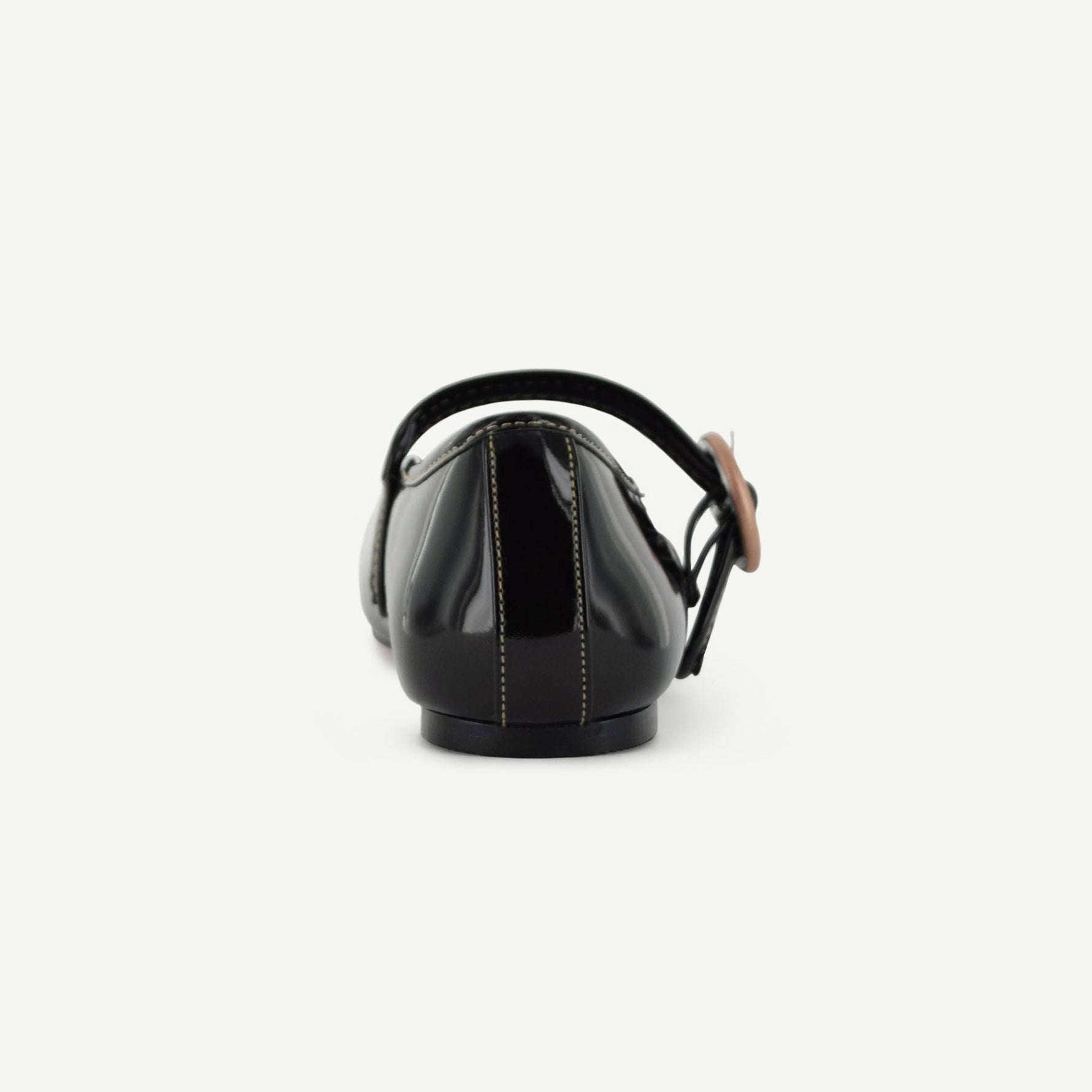 MARIANA: FLAT MARY JANE - BLACK - By Baano