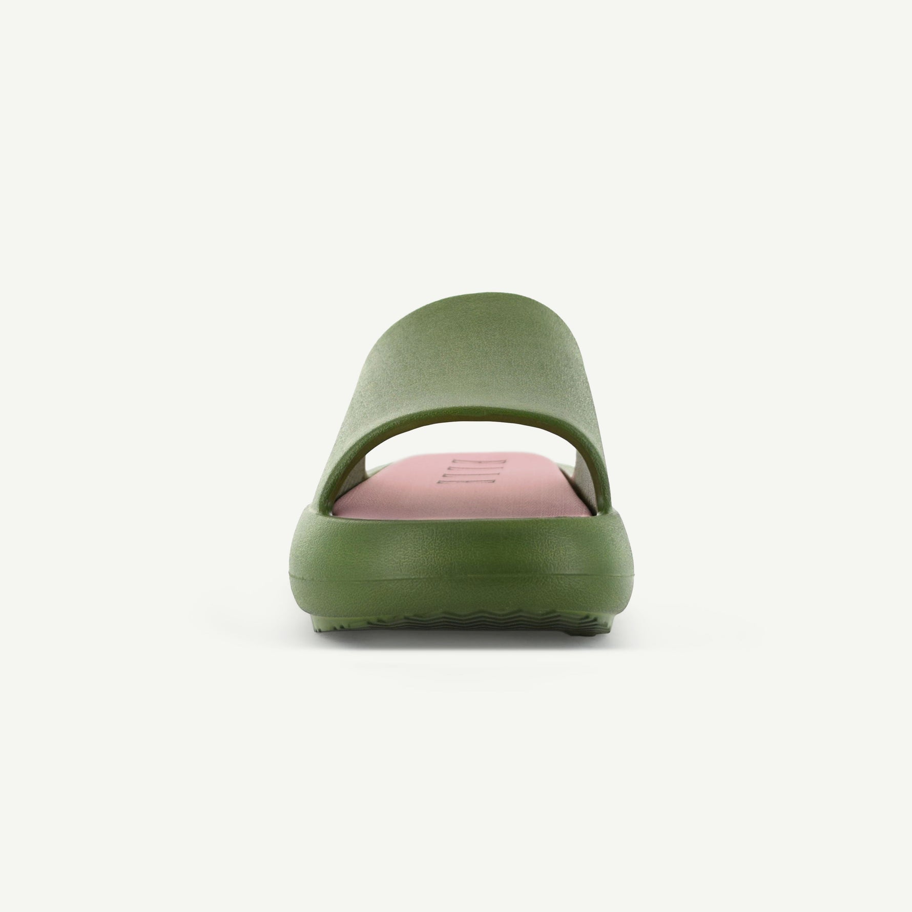ST. TROPEZ: PLATFORM SLIDE - OLIVE - By Baano
